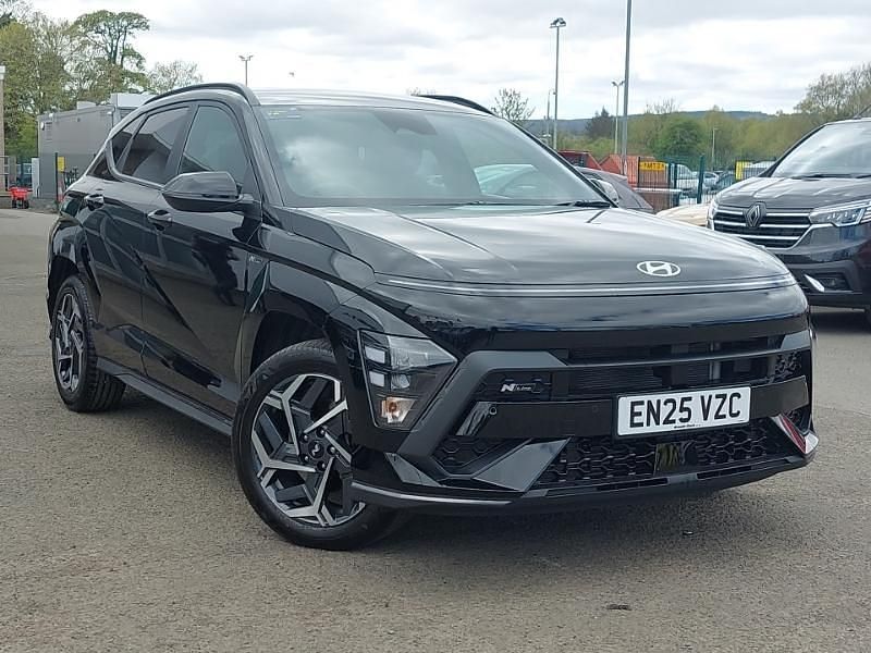 Second-hand Hyundai Kona N Line 138 CP (101 kW) 2025 Negru SUV