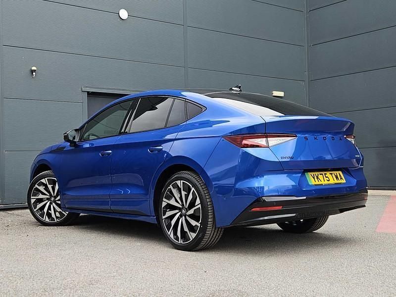 Used Skoda Enyaq iV SportLine 210 kW (286 HP) 2025 Blue SUV