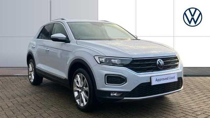 Silver Used 2021 VW T-Roc SEL SUV | £18,834 (Fair price) - Image 1/4