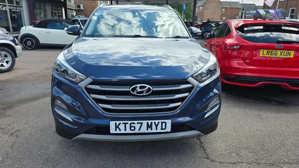 Used Hyundai Tucson SE 177 HP (130 kW) 2018 Blue SUV