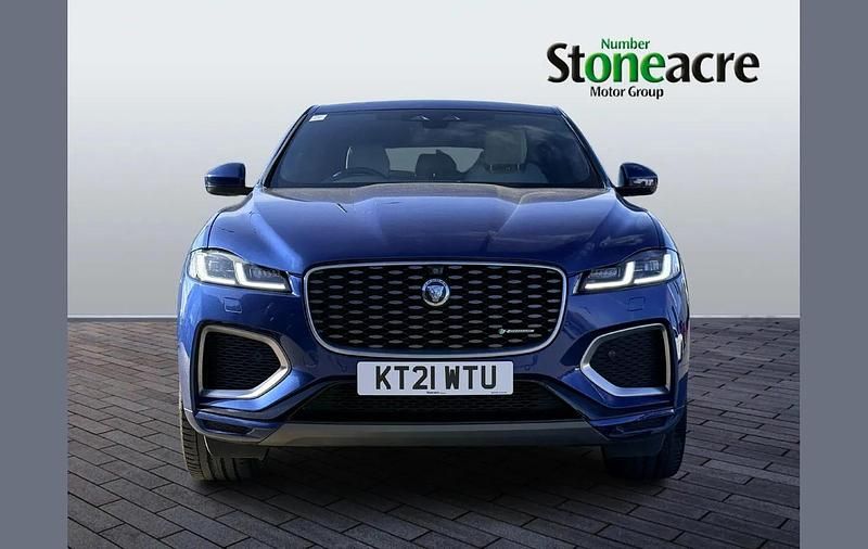 Used Jaguar F-Pace R-Dynamic 247 HP (181 kW) 2021 Blue SUV