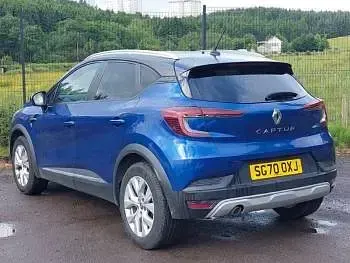 Used Renault Captur Iconic 95 HP (69 kW) 2020 Blue SUV