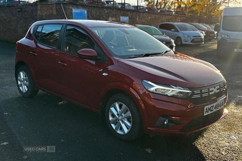 Red Used 2023 Dacia Sandero Expression Hatchback | £10,450 (Good price) - Image 1/1