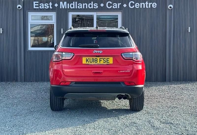 Used Jeep Compass Limited 140 HP (102 kW) 2018 Red SUV