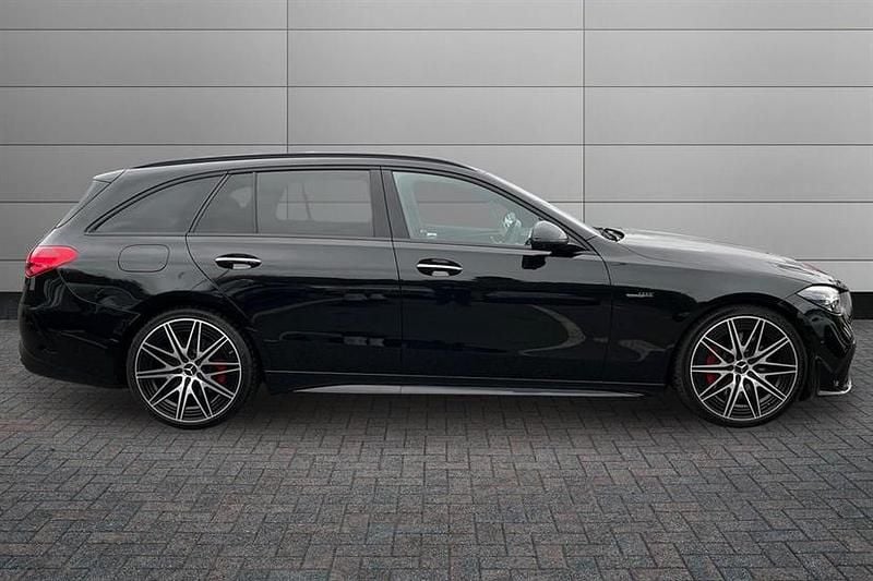 Used Mercedes C43 AMG Edition 421 HP (309 kW) 2024 Obsidian black Estate
