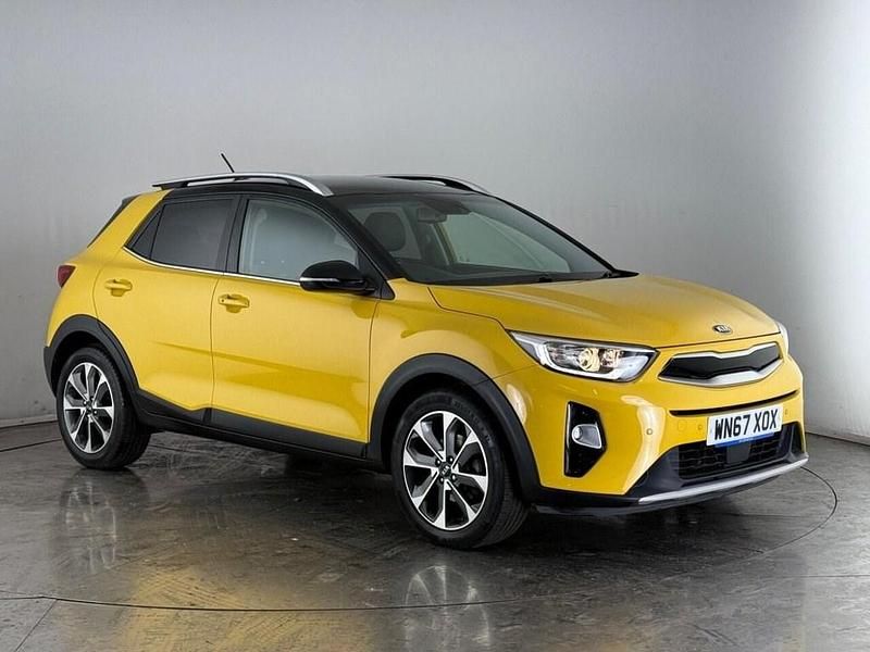 Yellow Used 2017 Kia Stonic First Edition SUV | £10,100 (Fair price) - Image 1/3