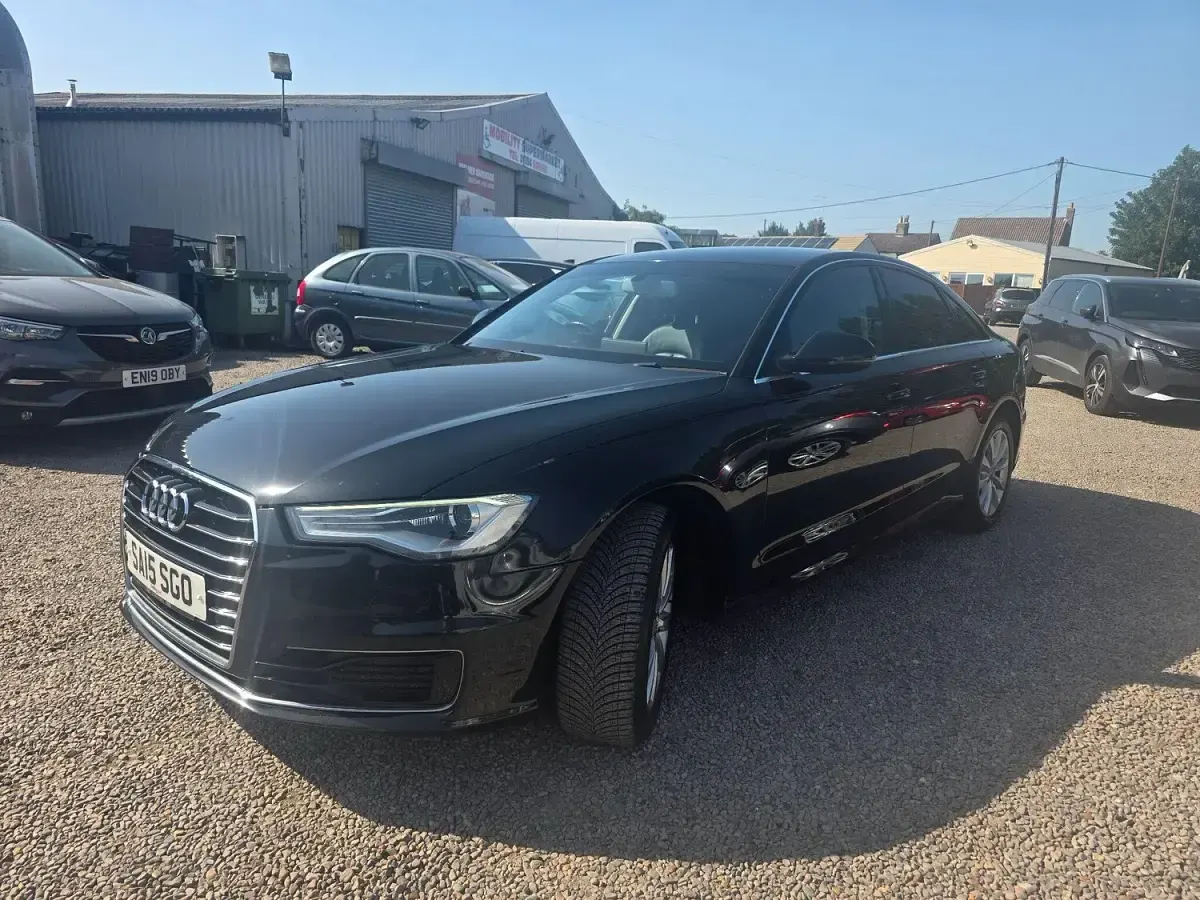 Used Audi A6 190 HP (139 kW) 2015 Black Sedan