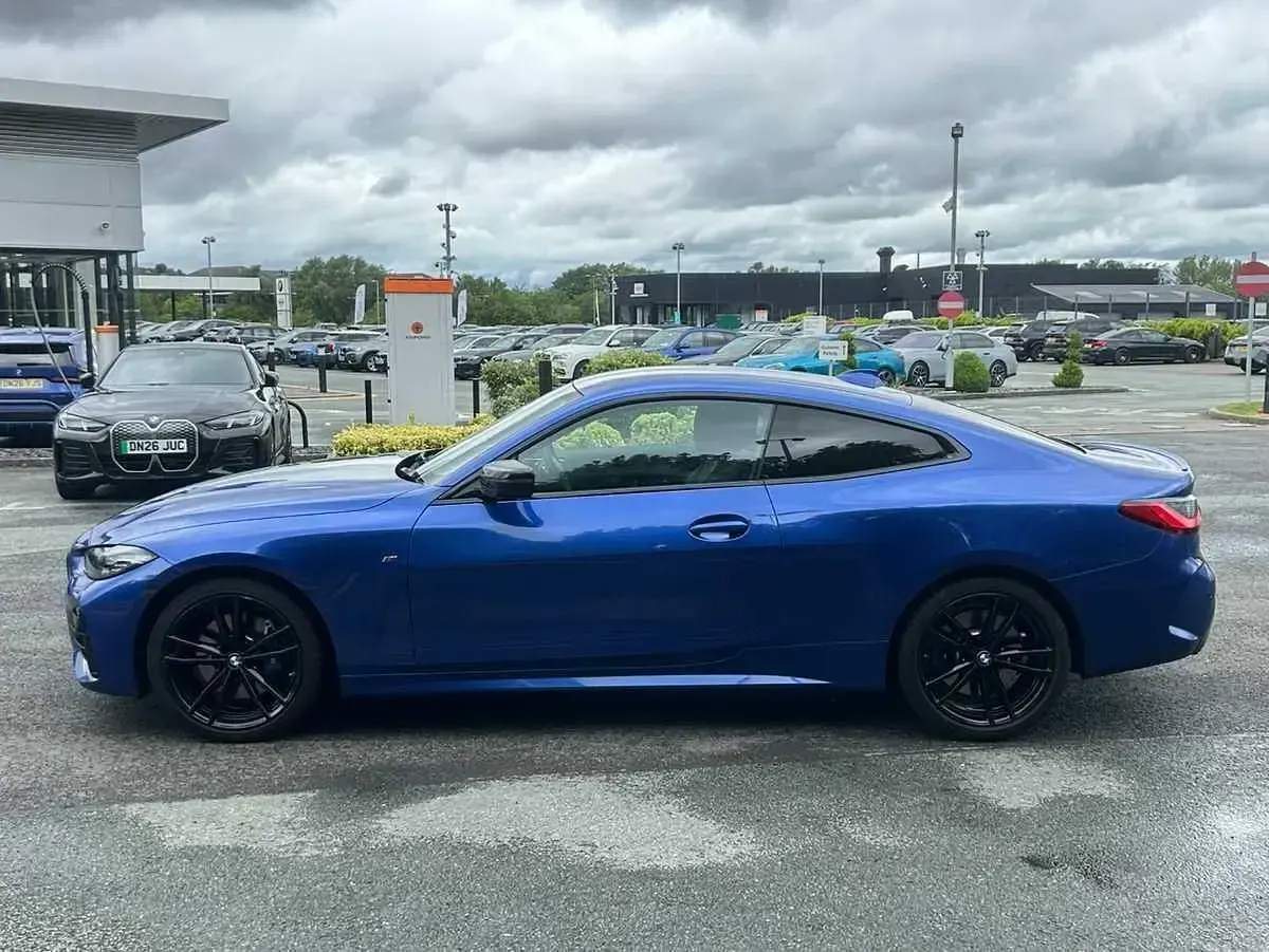 Used BMW M440 M Sport 369 HP (271 kW) 2021 Blue Sedan