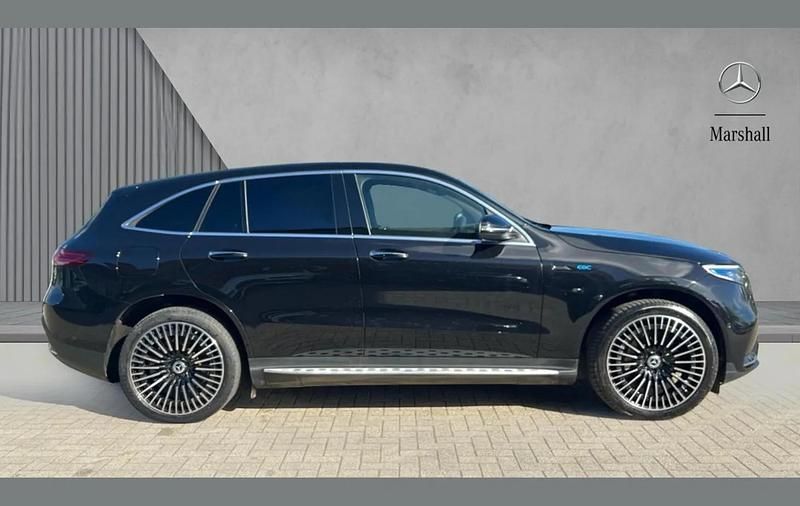 Used Mercedes EQC400 AMG Line Premium 300 kW (408 HP) 2021 Black SUV