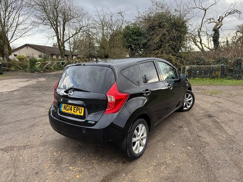Used Nissan Note Acenta Premium 2014 Black Hatchback
