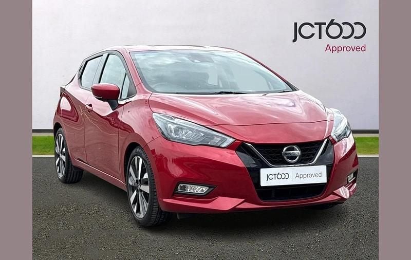 Used Nissan Micra Tekna 91 HP (66 kW) 2021 Red Hatchback