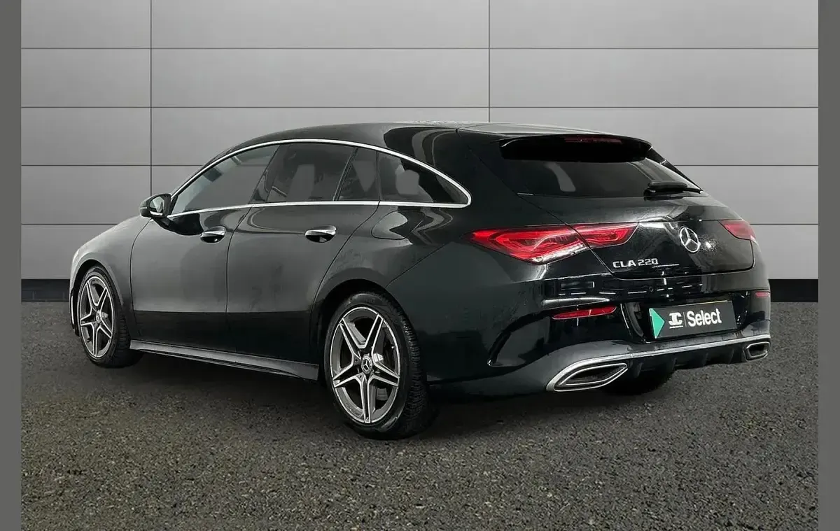 Used Mercedes CLA220 AMG Line Premium 187 HP (137 kW) 2020 Black Coupe