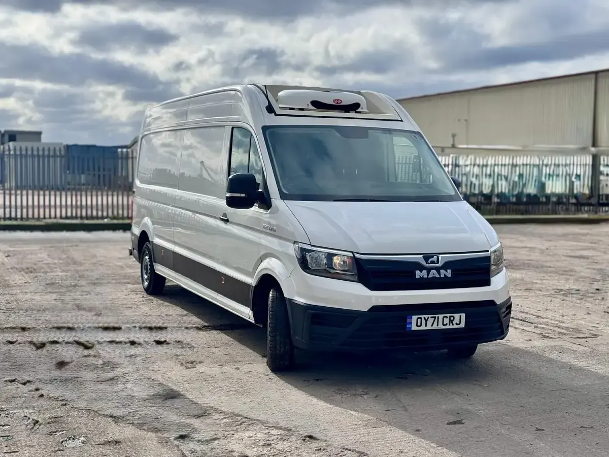 Used MAN TGE 140 HP (102 kW) 2021 White Van