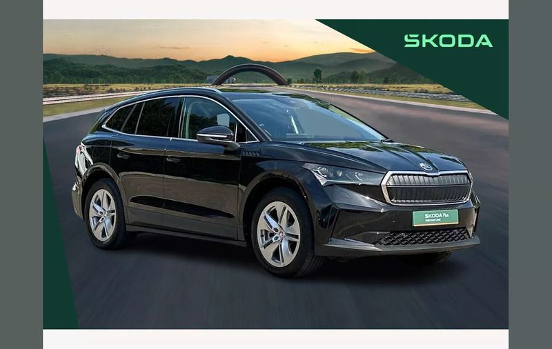 Black Used 2024 Skoda Enyaq iV SUV | £29,750 (Good price) - Image 1/4