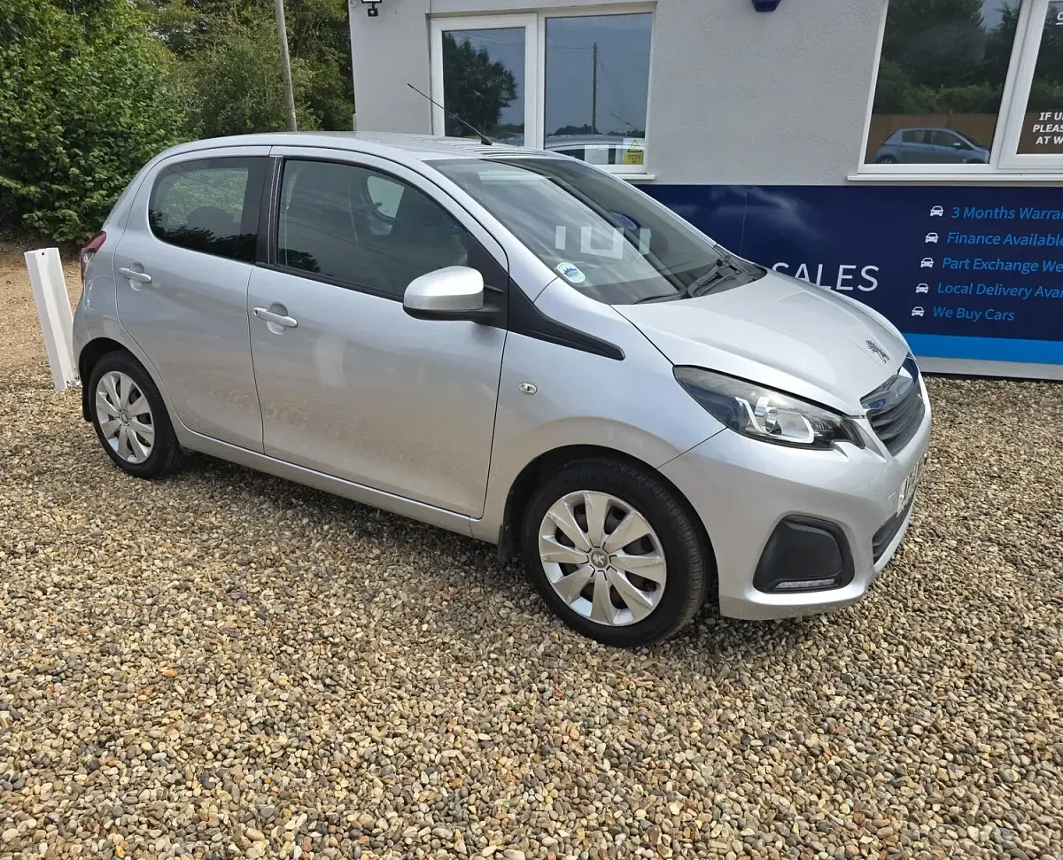 Used Peugeot 108 Active 2014 Silver Hatchback