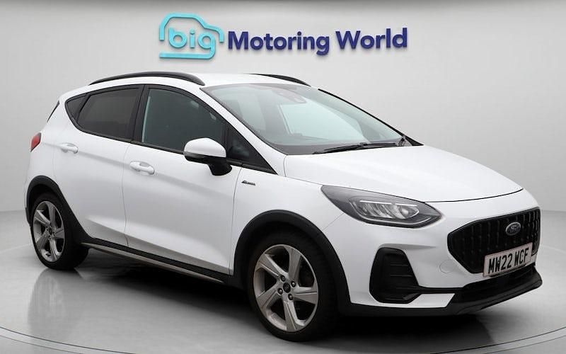 Used Ford Fiesta Active 125 HP (91 kW) 2022 White Hatchback