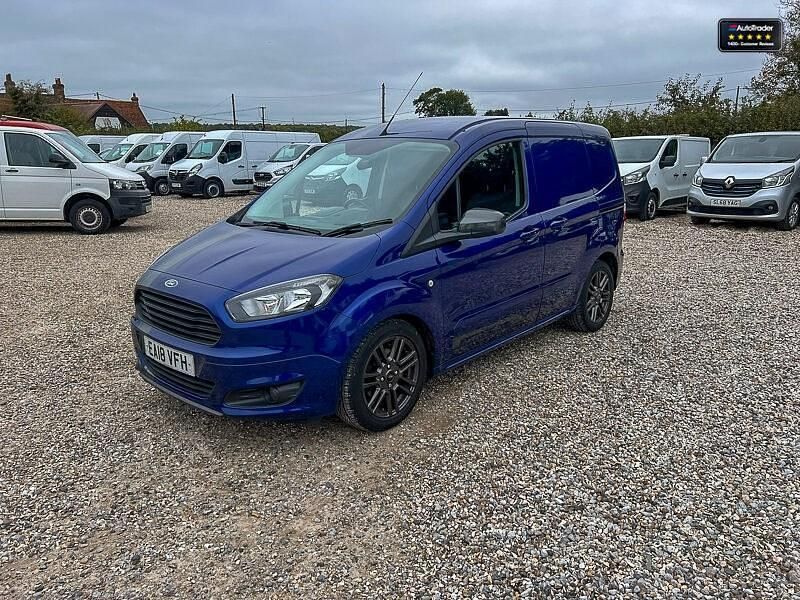 Begagnad Ford Transit Sport 95 HK (69 kW) 2018 Blå Van