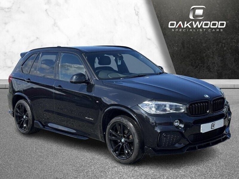 Black Used 2018 BMW X5 M Sport SUV | £28,995 (Fair price) - Image 1/4