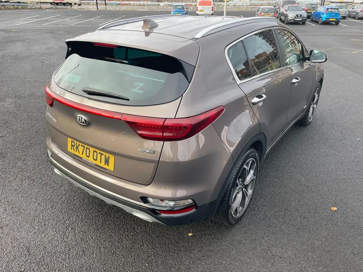 Used Kia Sportage GT-Line 182 HP (133 kW) 2020 Brown SUV