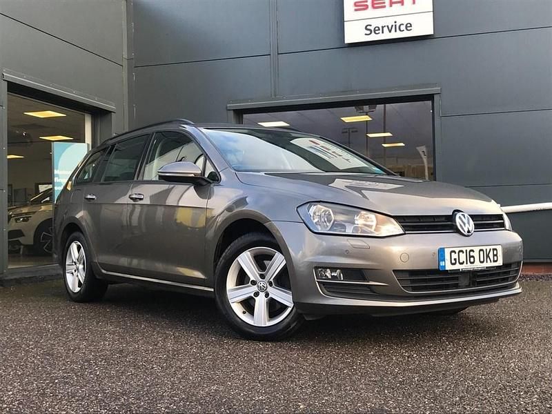 Grey Used 2016 VW Golf VII Edition Estate | £7,500 (Fair price) - Image 1/4