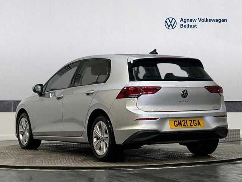 Used VW Golf VII Life 150 HP (110 kW) 2021 Silver Hatchback