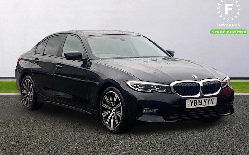 Black Used 2019 BMW 320 Comfort Edition Sedan | £16,399 (Good price) - Image 1/3