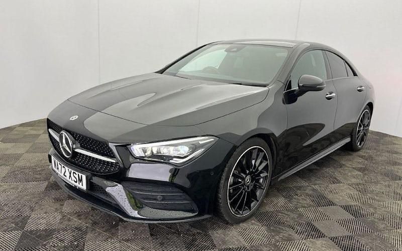 Black Used 2022 Mercedes CLA180 AMG line Sedan | £26,950 (A bit pricey) - Image 1/4