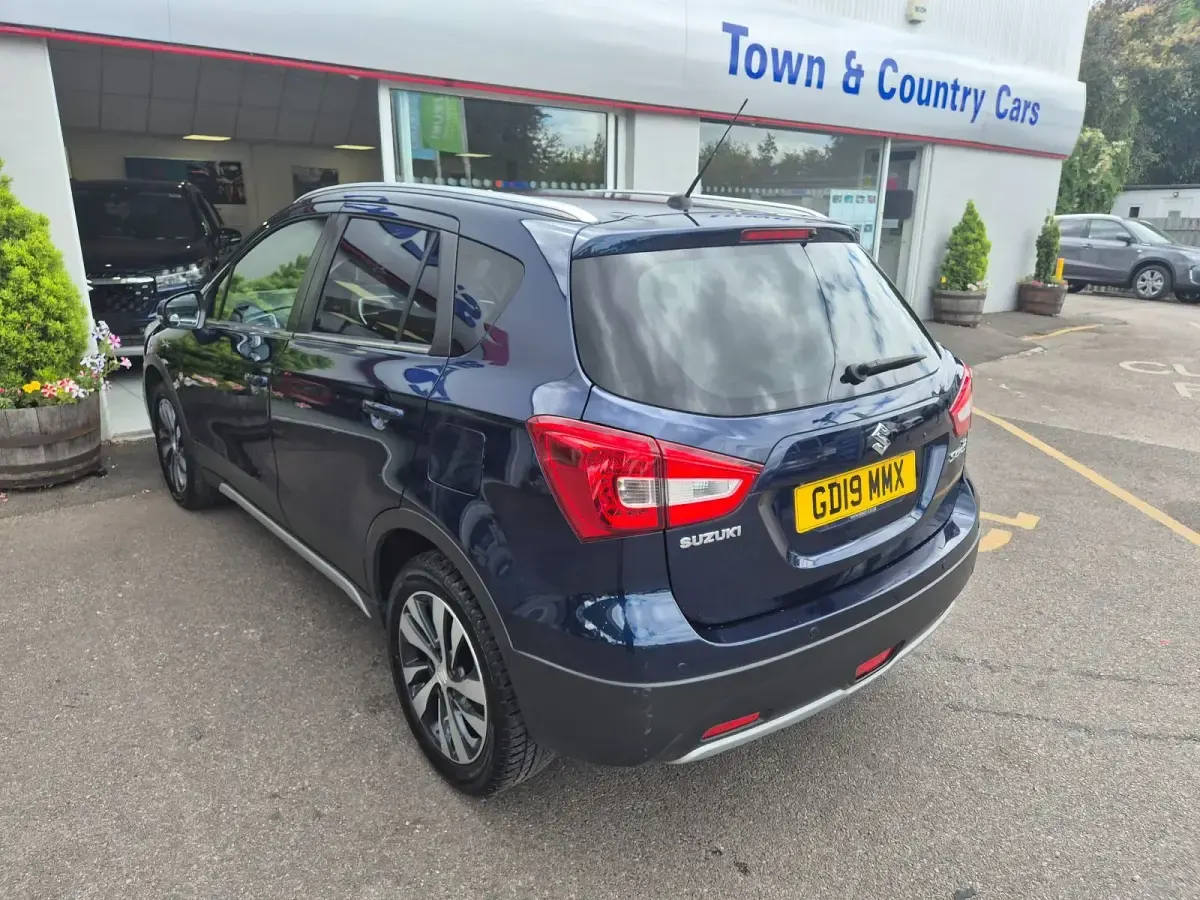 Used Suzuki SX4 S-Cross SZ-T 111 HP (81 kW) 2019 Blue SUV