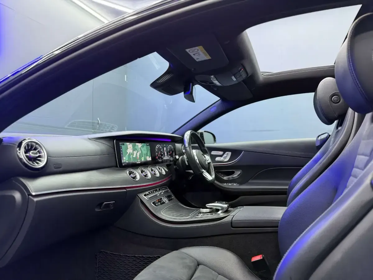 Used Mercedes E350 AMG Line Premium Plus 2020 Black Coupe