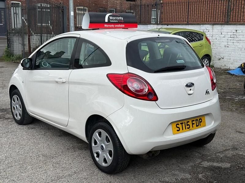 Used Ford Ka S 69 HP (50 kW) 2015 White Hatchback