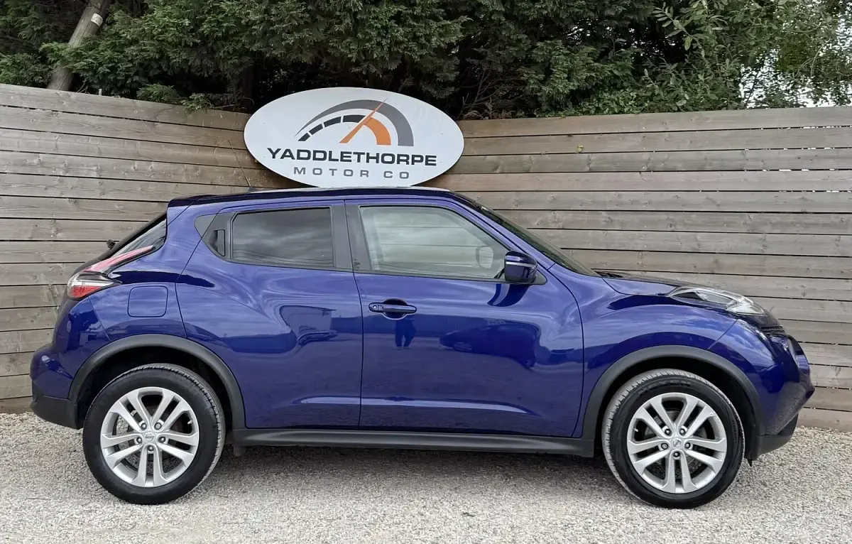 Used Nissan Juke Acenta 115 HP (84 kW) 2016 Blue SUV
