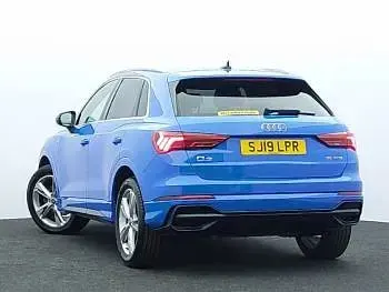 Used Audi Q3 S-Line 150 HP (110 kW) 2019 Blue SUV