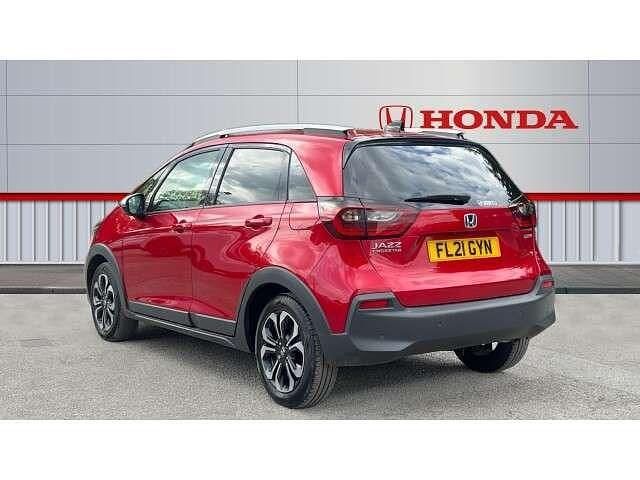 Used Honda Jazz Hybrid 109 HP (80 kW) 2021 Red Hatchback