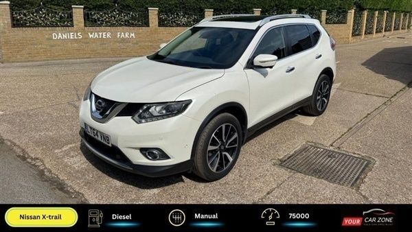 White Used 2014 Nissan X-Trail Tekna SUV | £8,850 (Fair price) - Image 1/1