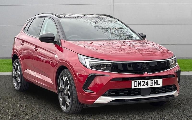 Used Vauxhall Grandland X Ultimate 131 HP (96 kW) 2024 Red SUV