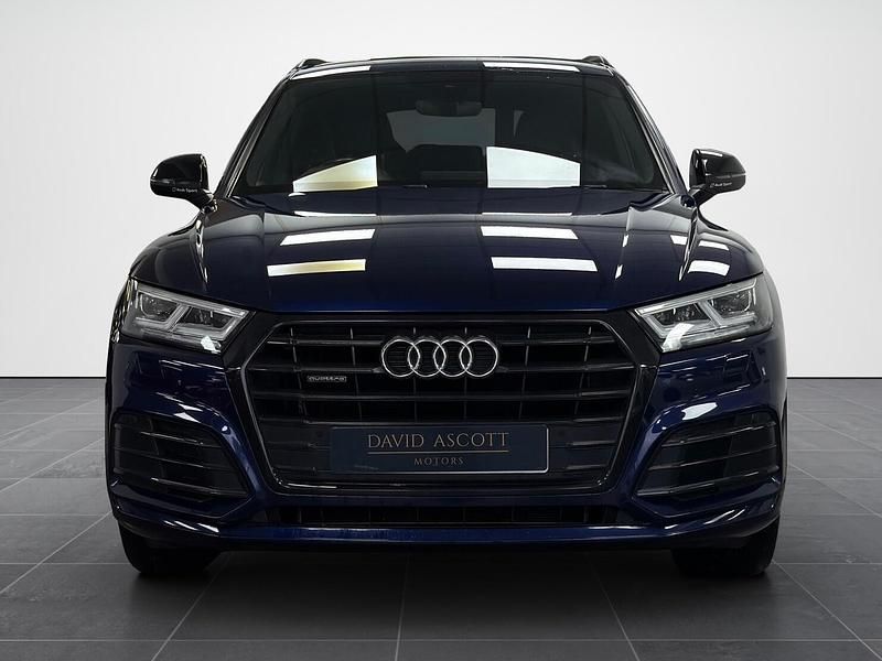 Used Audi Q5 Black Edition 2019 Blue SUV