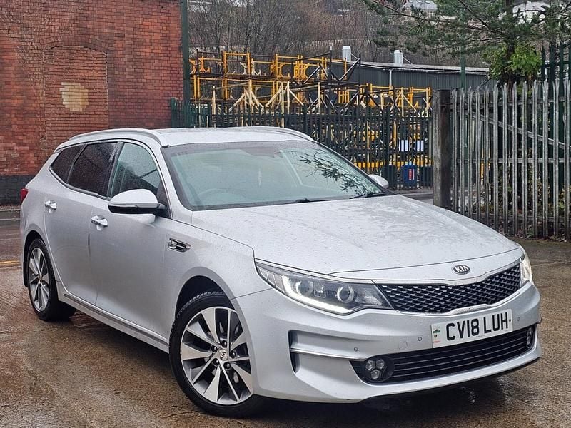 Silver Used 2018 Kia Optima Estate | £6,795 (Fair price) - Image 1/4