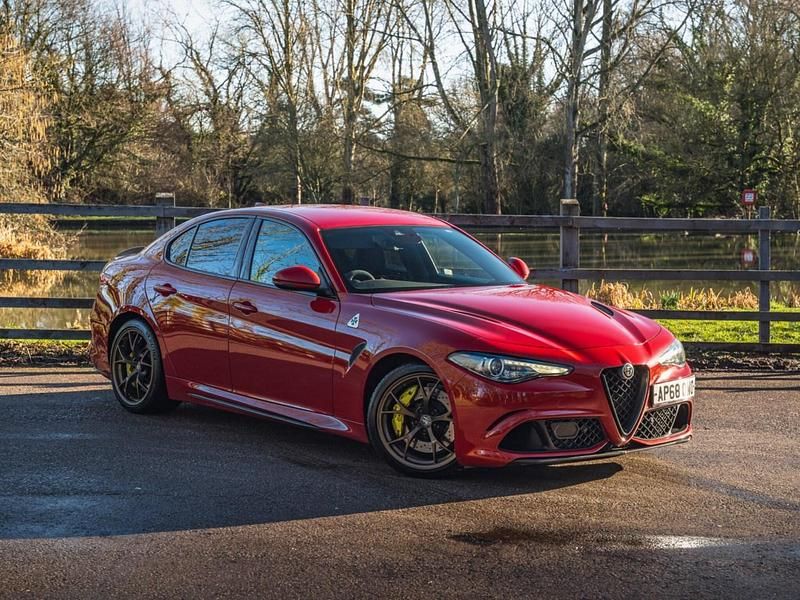 Used Alfa Romeo Giulia Quadrifoglio 2018 Red Sedan
