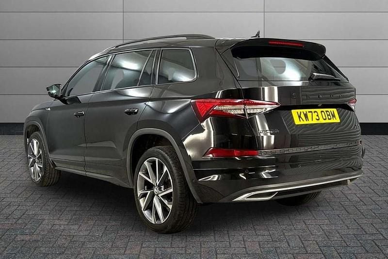Used Skoda Kodiaq SportLine 150 HP (110 kW) 2023 Black magic pearl effect SUV
