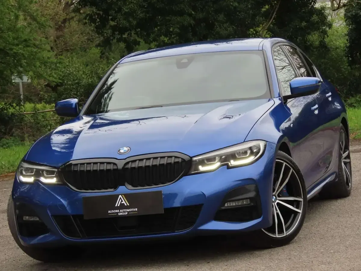 Used BMW 320 M Sport 187 HP (137 kW) 2019 Blue Sedan