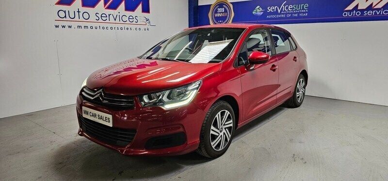 Used Citroën C4 Touch 2015 Red Hatchback