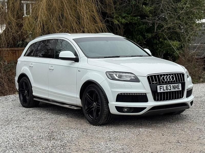 Used Audi Q7 S-line plus 245 HP (180 kW) 2013 White SUV