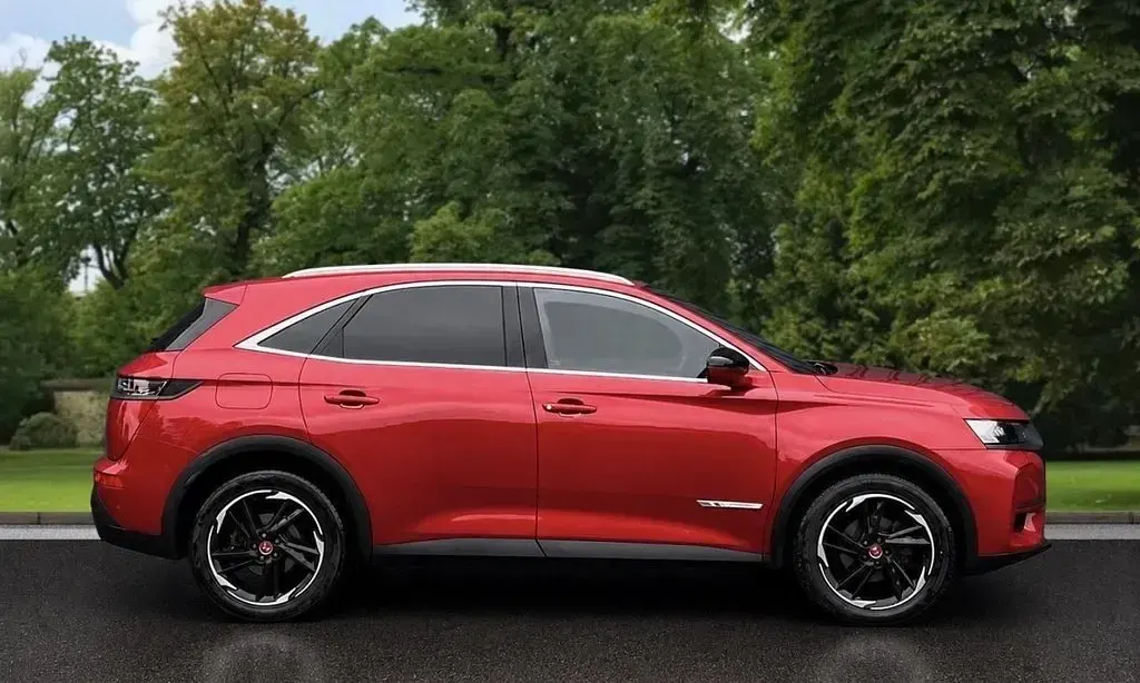 Used DS Automobiles DS7 Crossback Performance 130 HP (95 kW) 2019 Red SUV