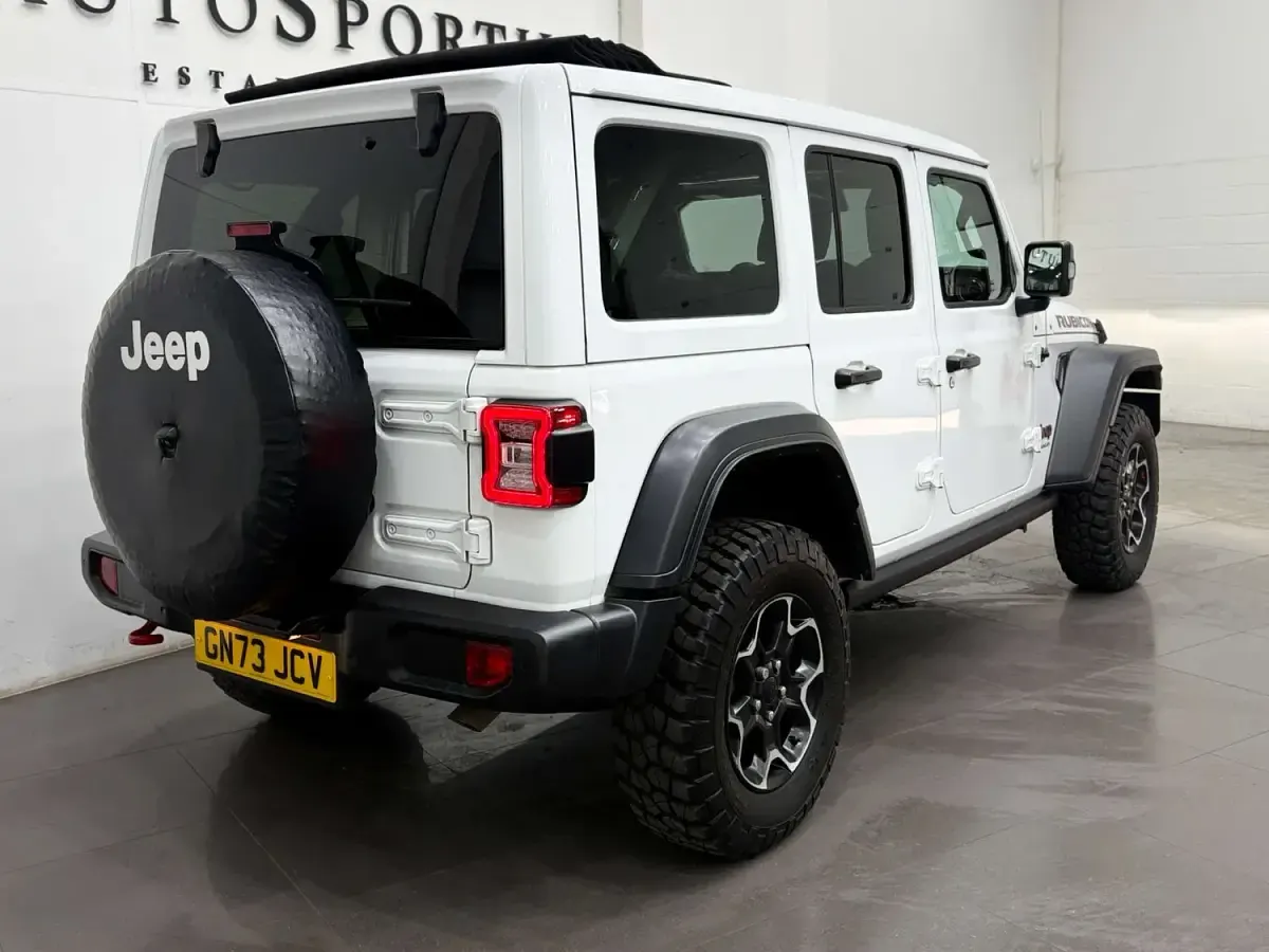 Used Jeep Wrangler Rubicon 272 HP (200 kW) 2022 White SUV