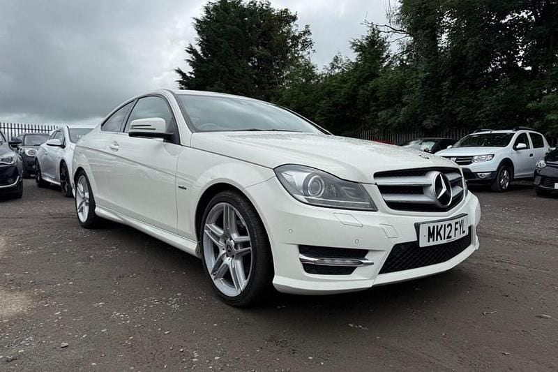 White Used 2012 Mercedes C250 AMG Coupe | £6,795 (Fair price) - Image 1/1