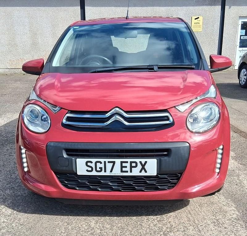 Used Citroën C1 Feel 68 HP (50 kW) 2017 Red Hatchback