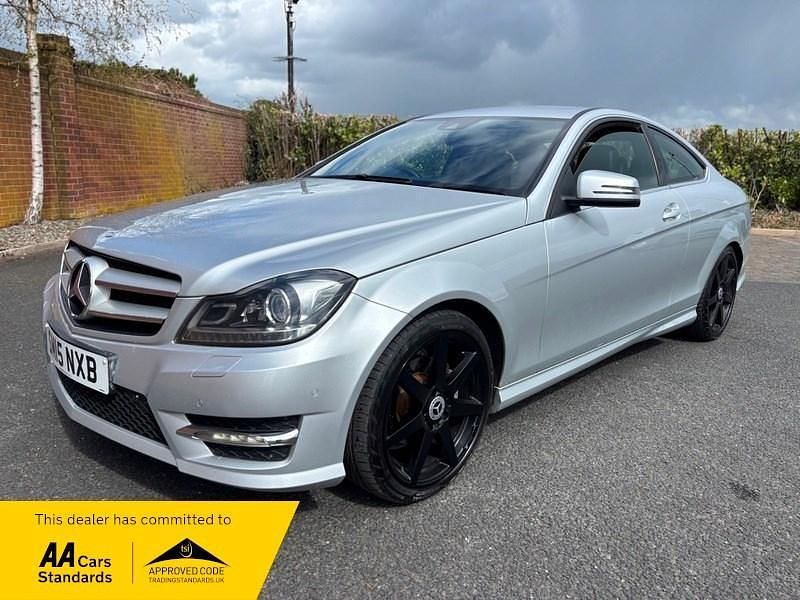 Used Mercedes C220 Sport Edition 2015 Silver Coupe