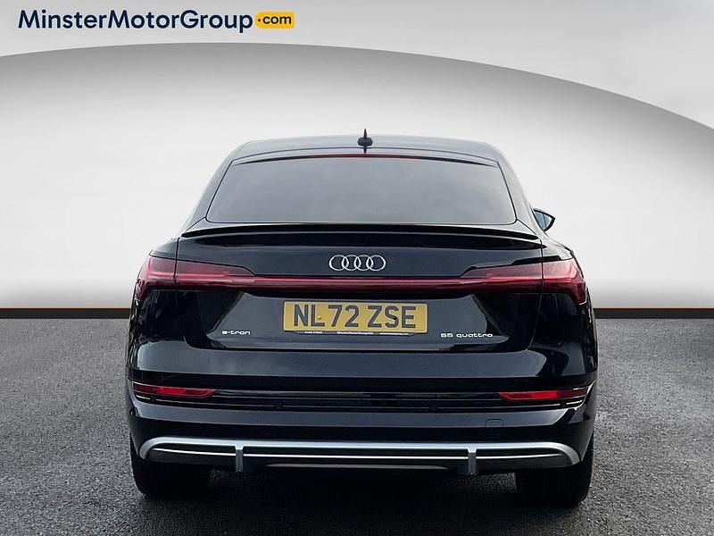 Usado Audi e-tron S-Line 300 kW (408 HP) 2022 Preto SUV