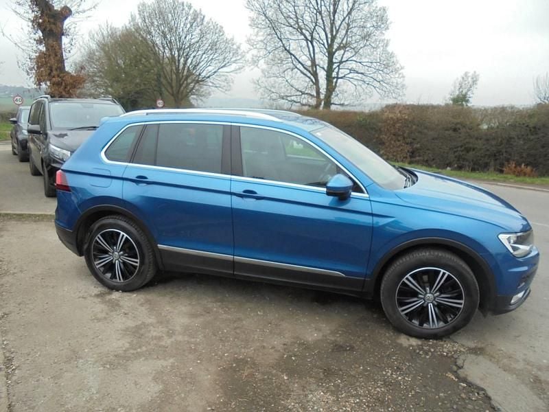 Used VW Tiguan SE 2017 Blue SUV