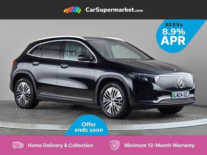 Black Used 2024 Mercedes EQA250+ Night SUV | £25,176 (Super price) - Image 1/3